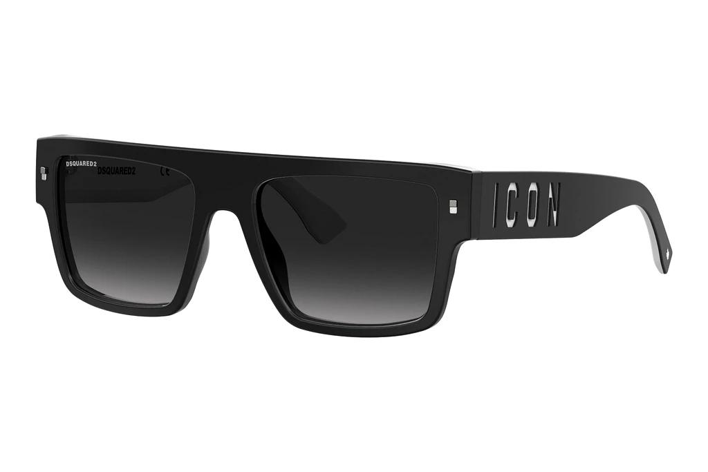 Dsquared2   ICON 0003/S 80S/9O DARK GREY SHADEDSCHWARZ