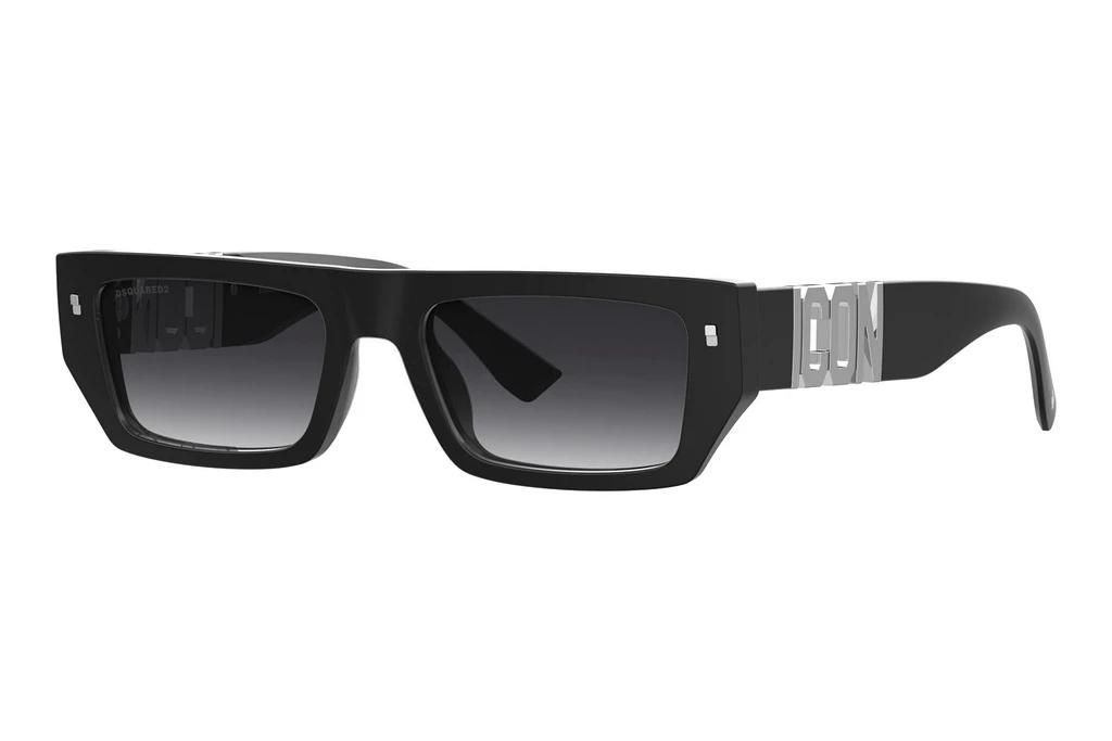 Dsquared2   ICON 0011/S 807/9O DARK GREY SHADEDSCHWARZ
