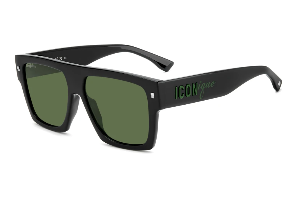 Dsquared2   ICON 0030/S 7ZJ/QT GREENBLACK GREEN