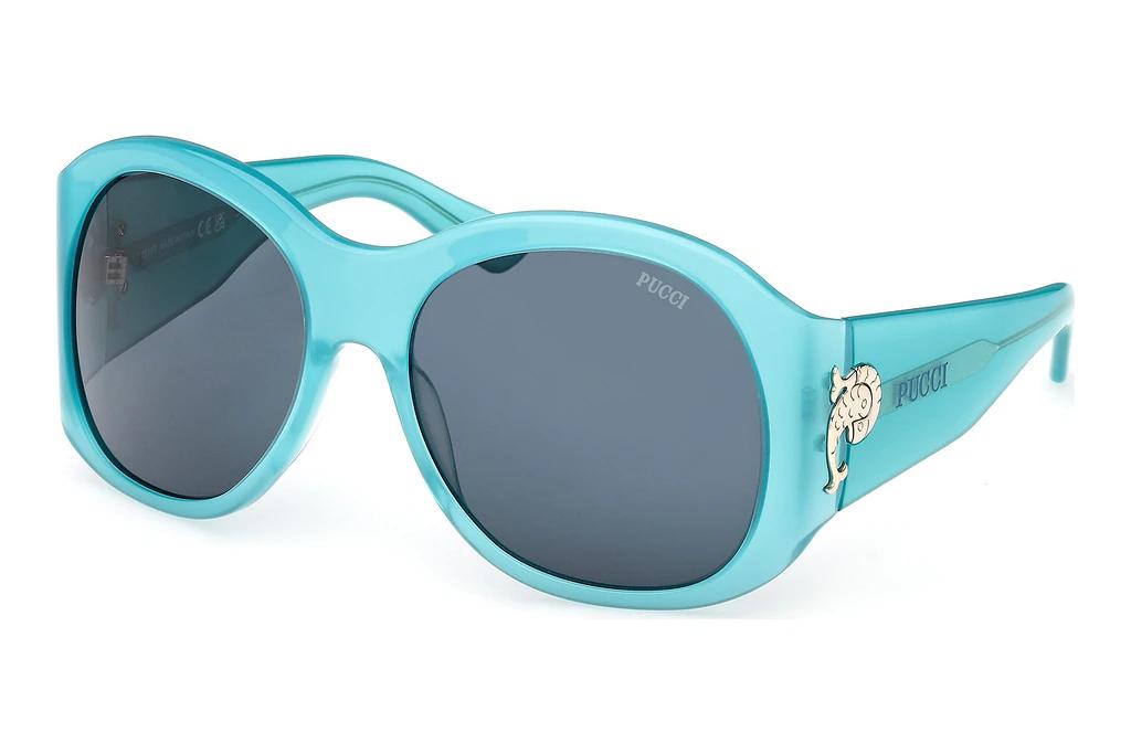 Emilio Pucci   EP0233 87V blauGlänzend Türkis