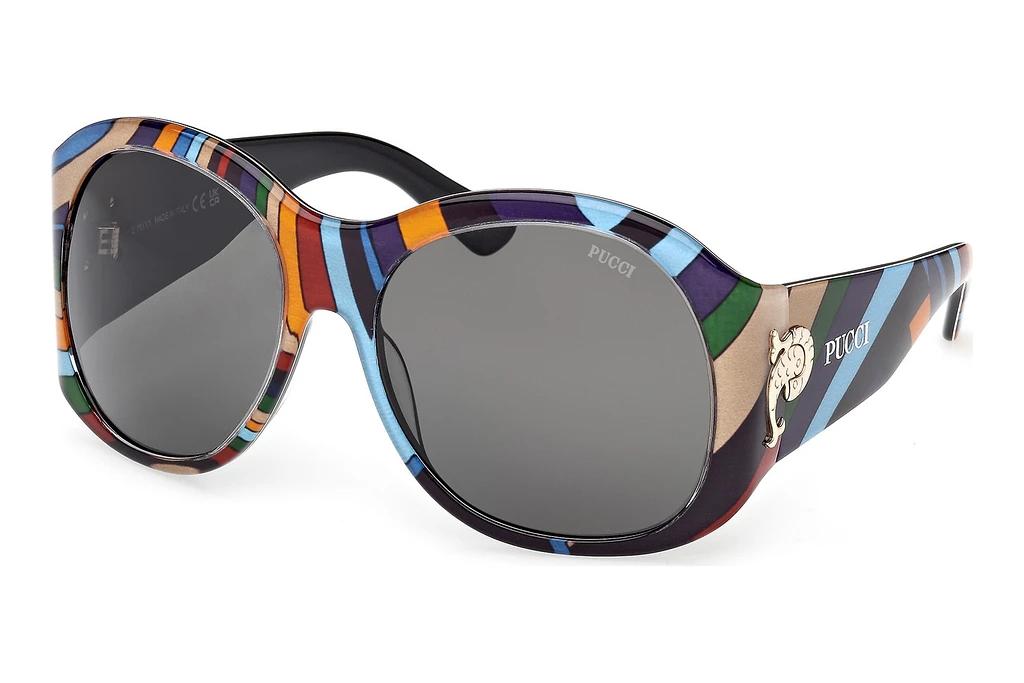 Emilio Pucci   EP0233 99A grauAnimalier/Einfarbig