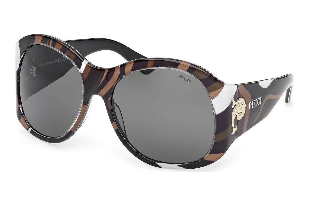 Emilio Pucci   EP0233 99B grauAnimalier/Muster
