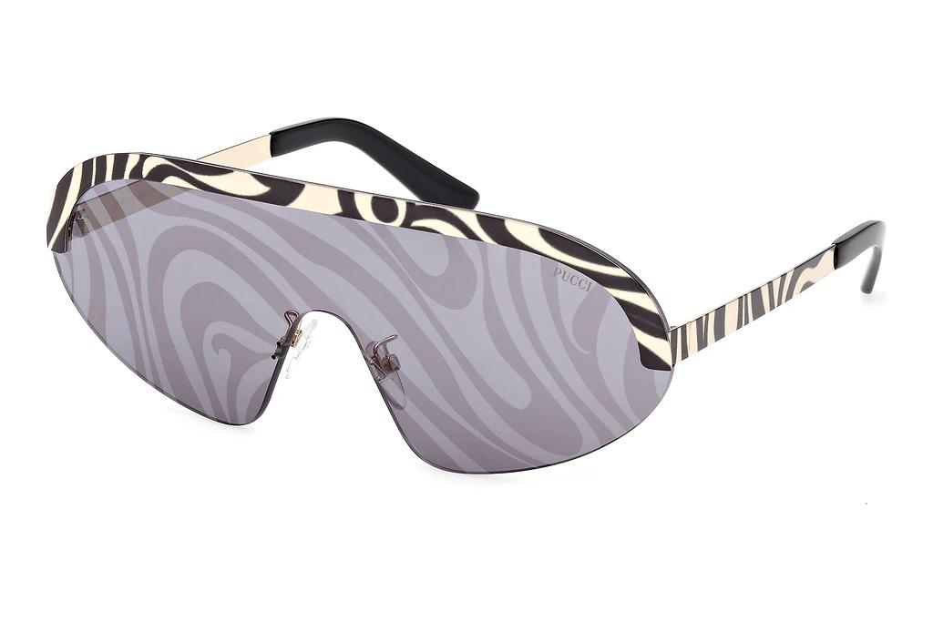 Emilio Pucci   EP0237 05C grau verspiegeltAnimalier/Muster