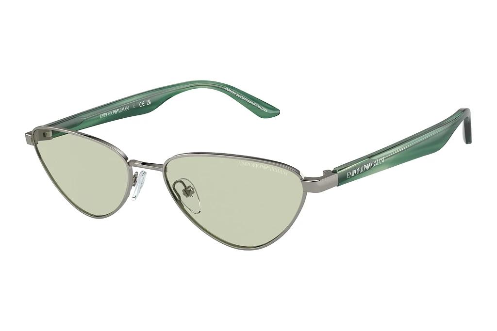 Emporio Armani   EA2153 3010/2 Light GreenShiny Gunmetal