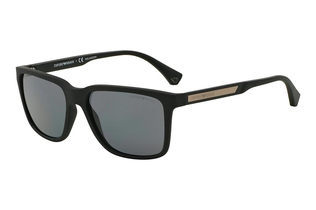Emporio Armani   EA4047 506381 Grey PolarizedRubber Black