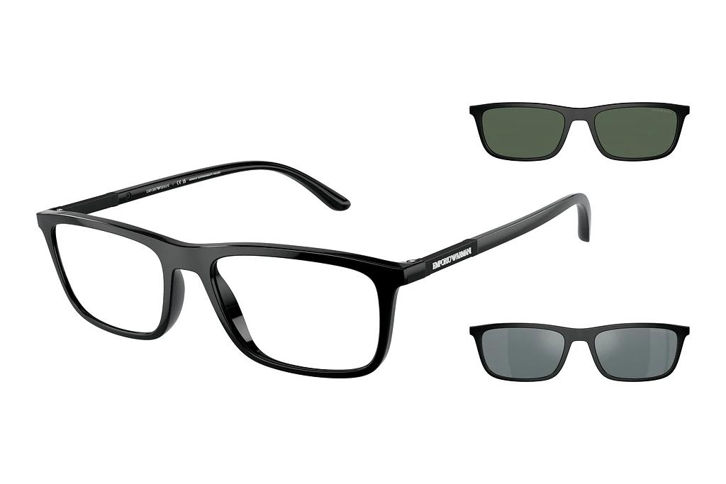 Emporio Armani   EA4160 50011W ClearShiny Black