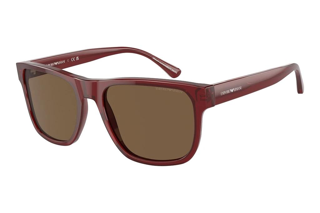 Emporio Armani   EA4163 507573 Dark BrownTransparent Bordeaux