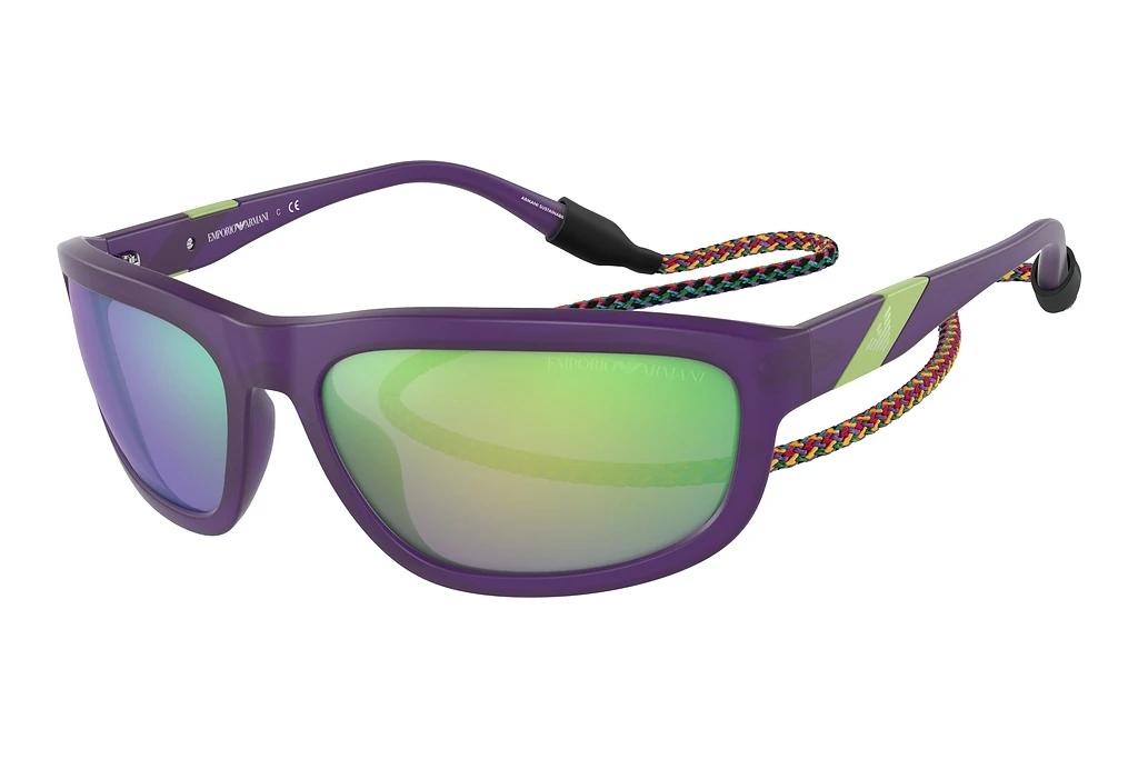 Emporio Armani   EA4183U 51283R Grey Mirror GreenMatte Opaline Purple