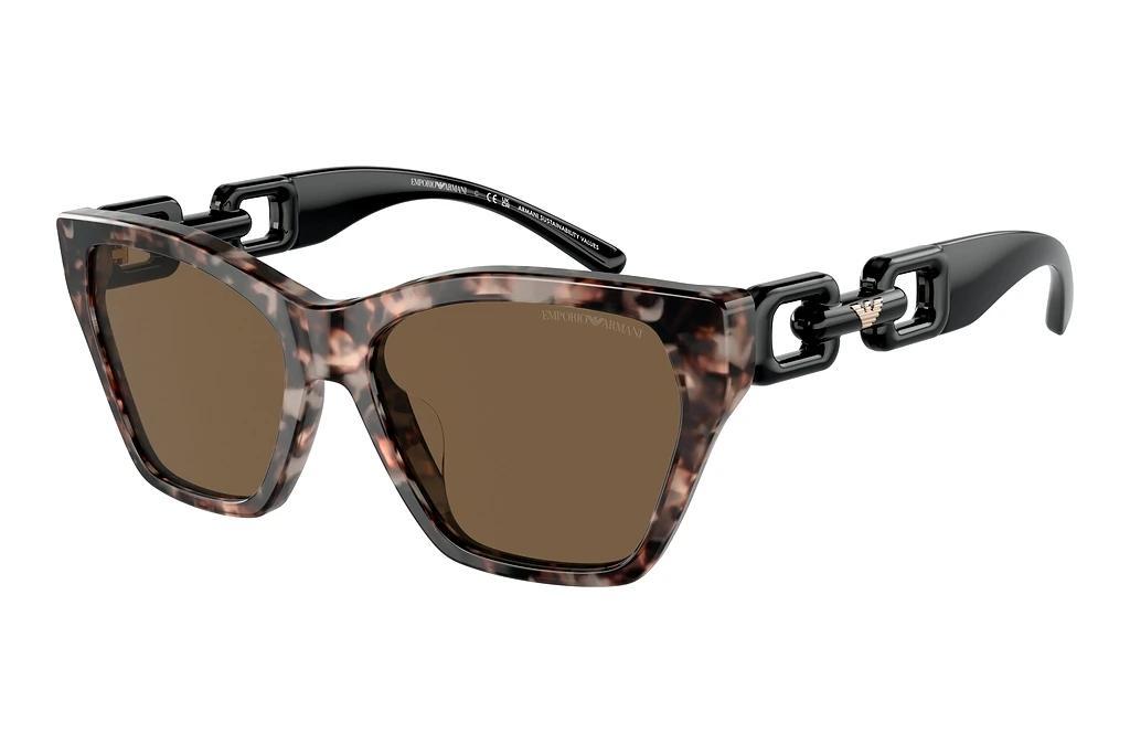 Emporio Armani   EA4203U 541073 Dark BrownShiny Pink Havana