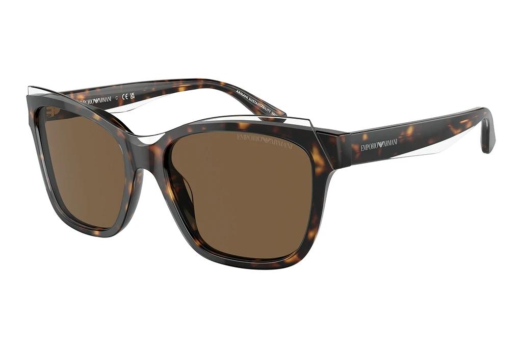 Emporio Armani   EA4209 605273 Dark BrownShiny Havana/Top Crystal
