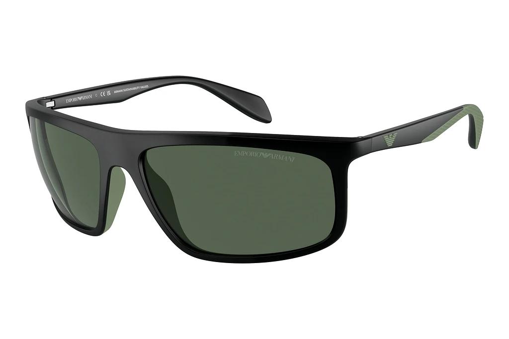 Emporio Armani   EA4212U 500171 Dark GreenMatte Black/Rubber Green