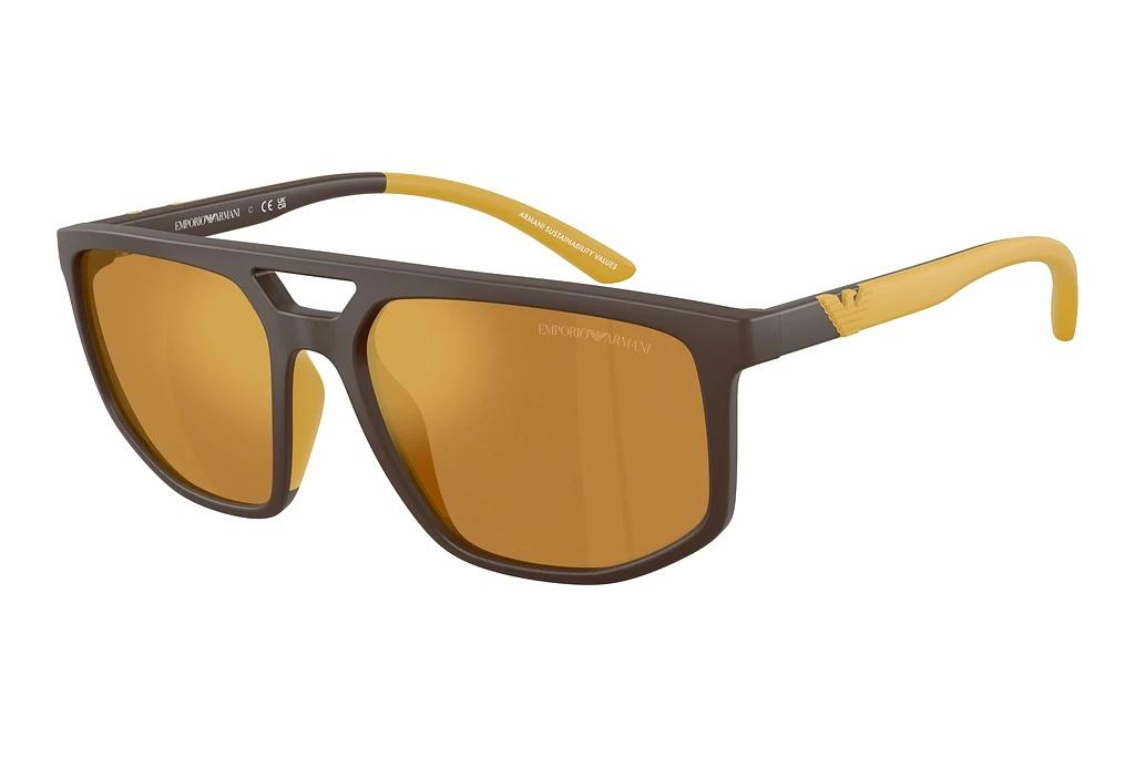 Emporio Armani   EA4248U 62586H Brown Mirror GoldMatte Brown