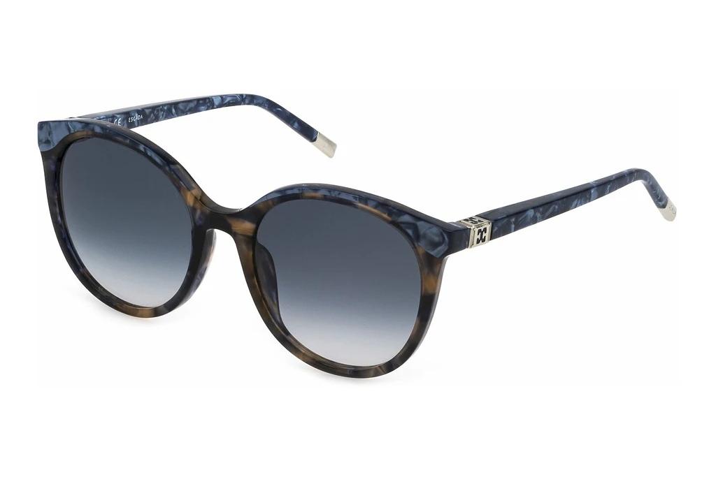 Escada   SESC21 0811 VARIEGATO BLU/MARRON LUCIDO