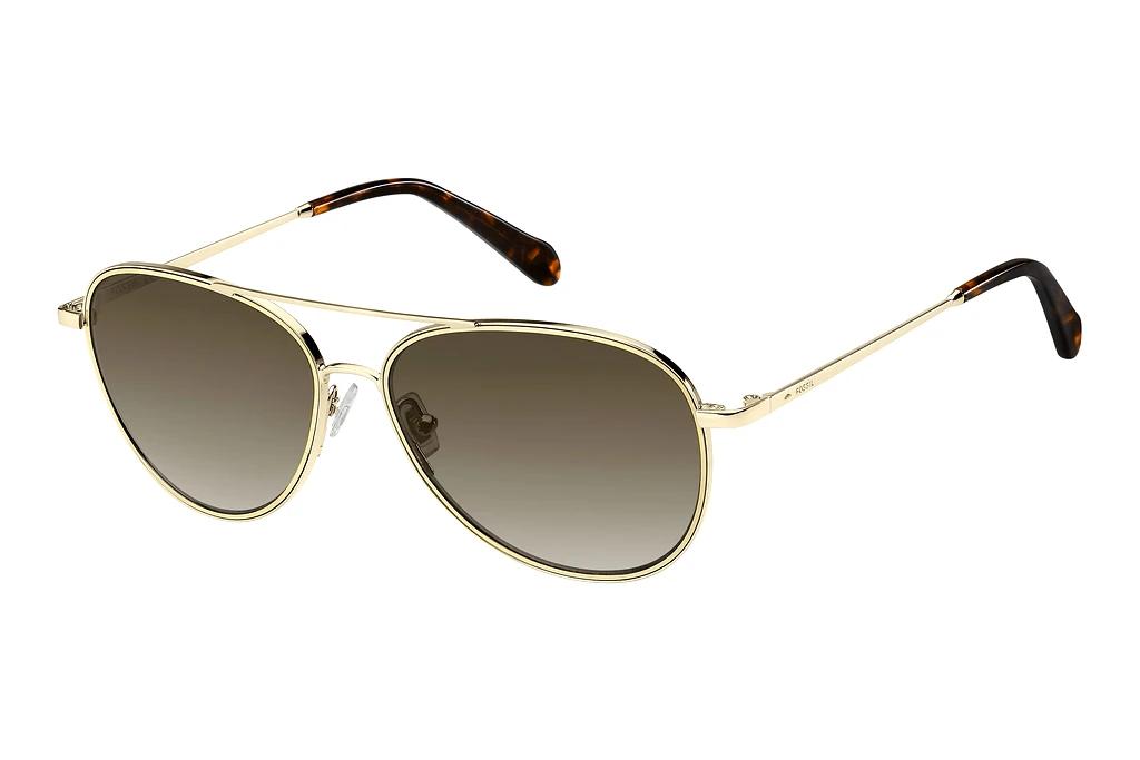 Fossil   FOS 2096/G/S 3YG/HA BROWN SHADEDGOLD