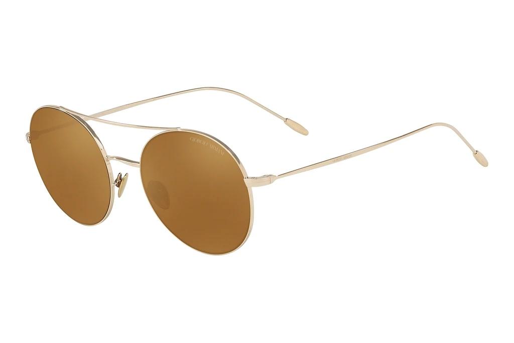 Giorgio Armani   AR6050 30136H Brown Mirror GoldPale Gold