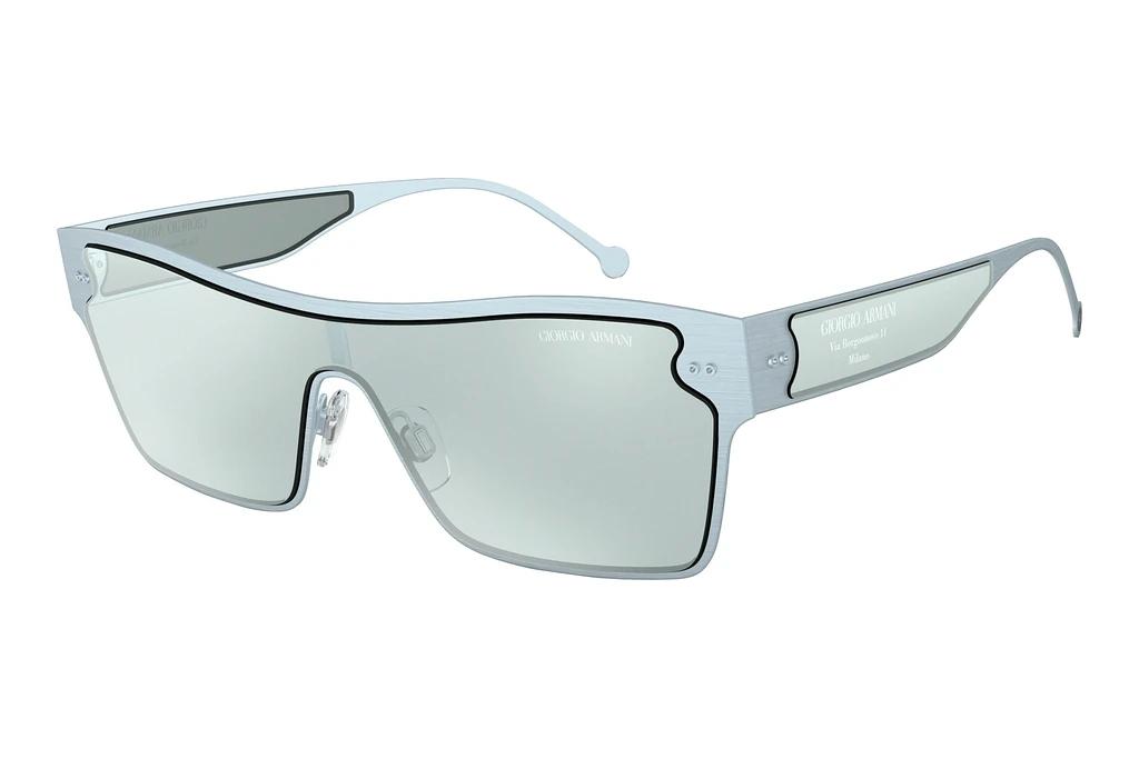 Giorgio Armani   AR6088 32659C Azure Flash SilverBrushed Azure