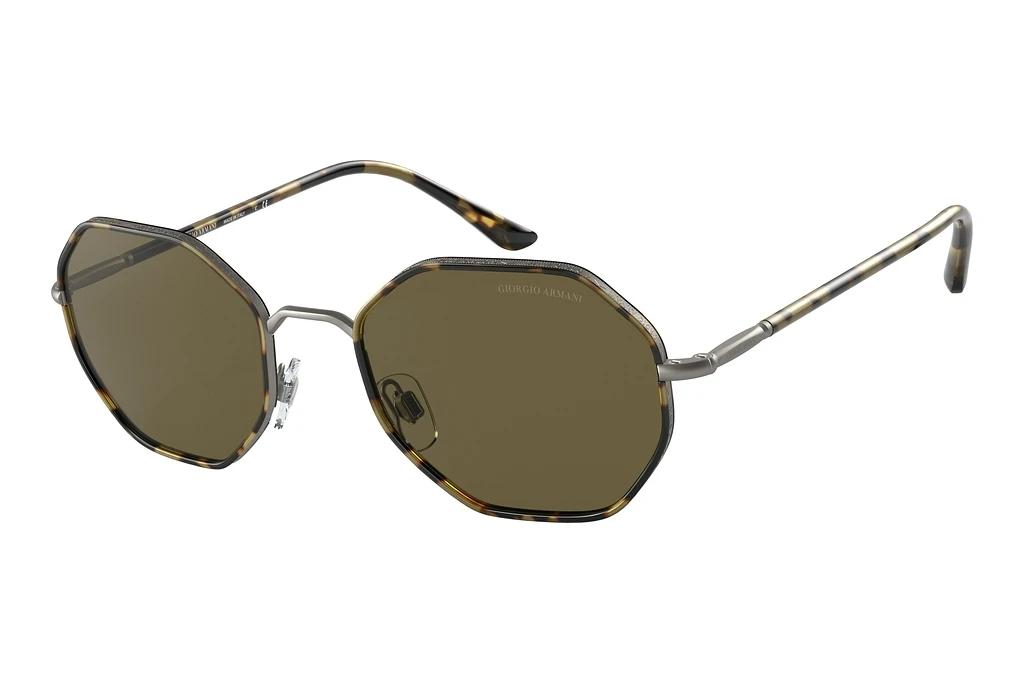 Giorgio Armani   AR6112J 300373 Dark BrownMatte Gunmetal