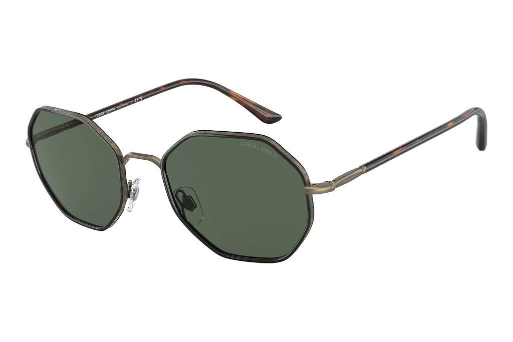 Giorgio Armani   AR6112J 319871 Dark GreenBrushed Pale Gold/Red Havana