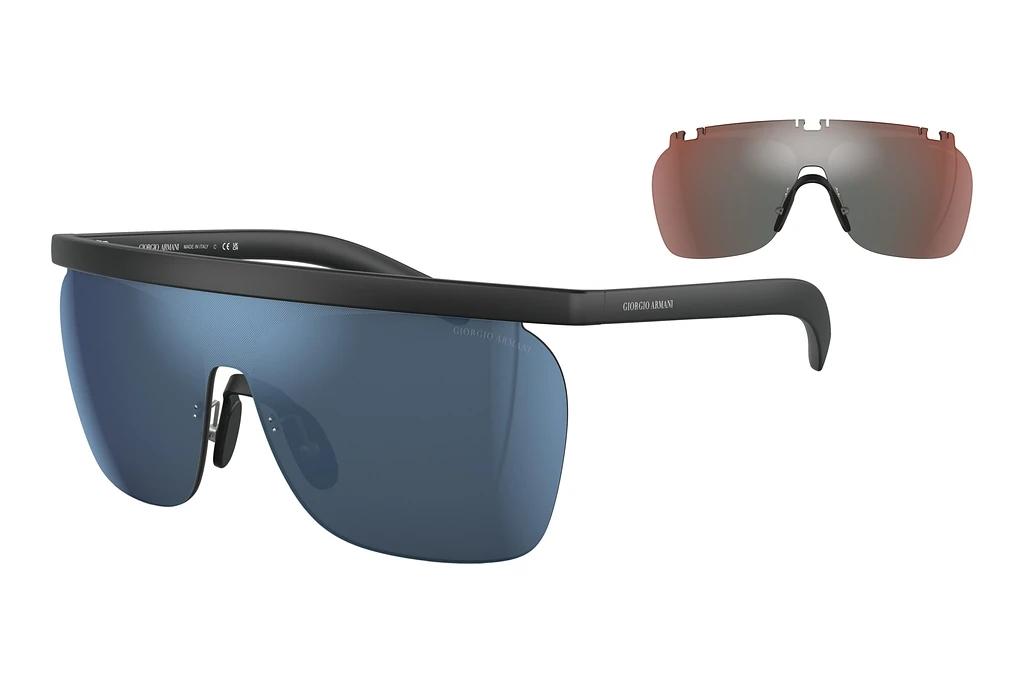 Giorgio Armani   AR8169 504255 Dark Blue Mirror BlueRubber Black