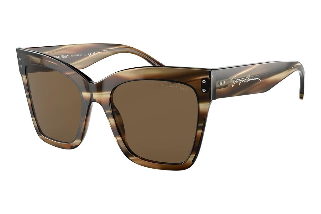 Giorgio Armani   AR8175 595473 Dark BrownStriped Brown