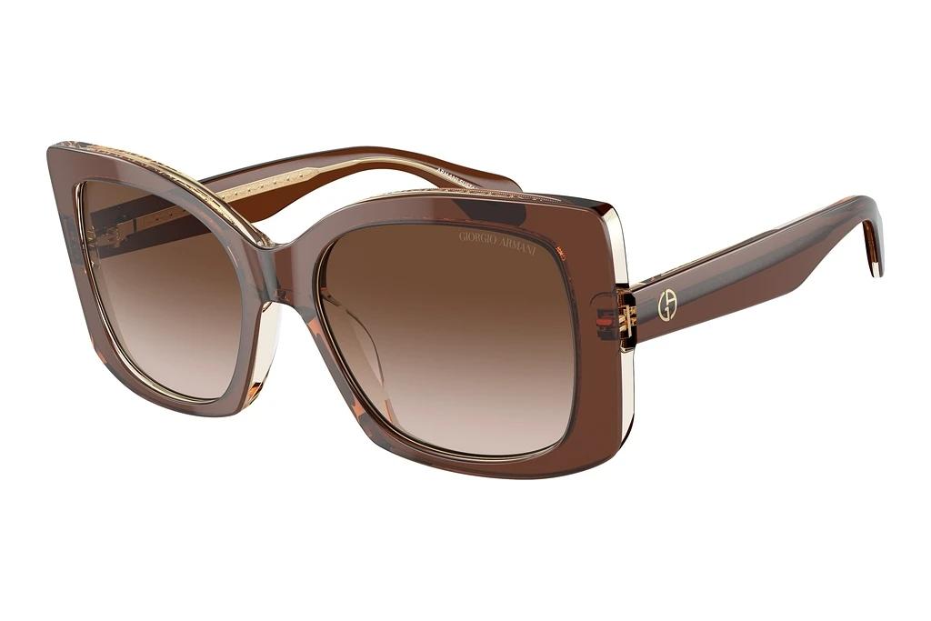 Giorgio Armani   AR8208U 609013 Brown GradientTop Transparent Brown/Honey