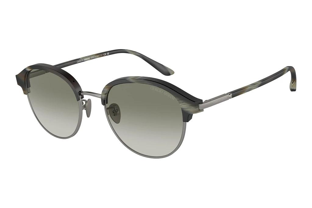 Giorgio Armani   AR8215 60668E Green GradientMatte Green Horn