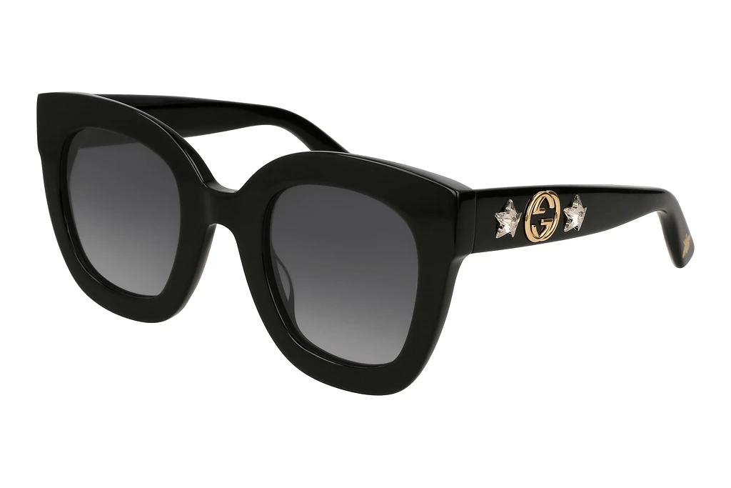 Gucci   GG0208S 001 GreyBLACK