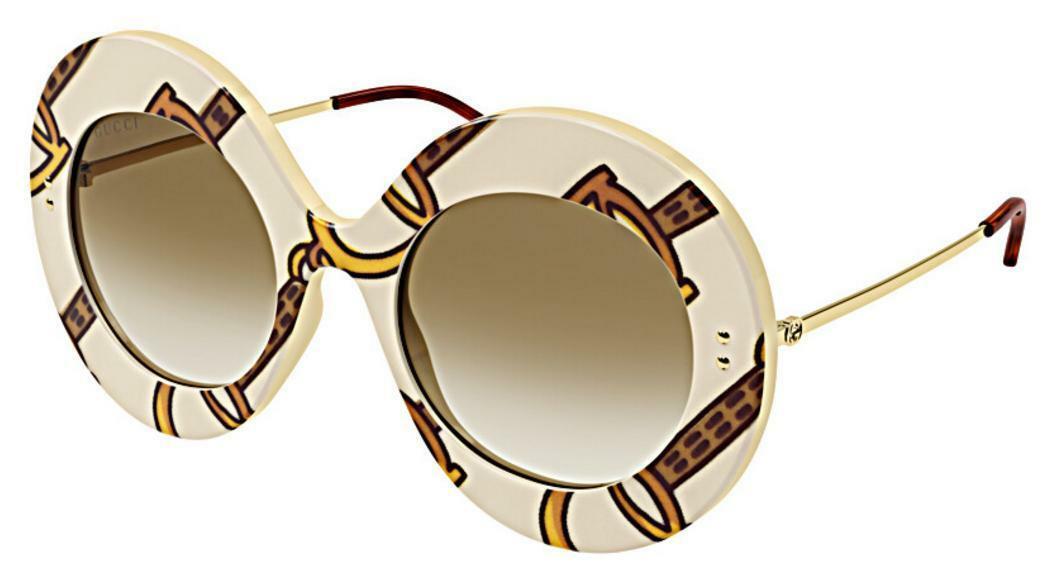 Gucci   GG0894S 003 BROWNivory-gold-brown