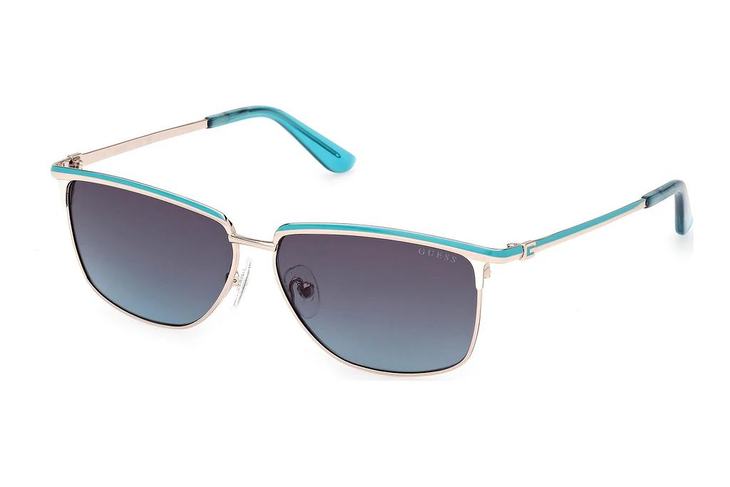 Guess   GU00133 92W blau verlaufendGlänzend Tiefgold
