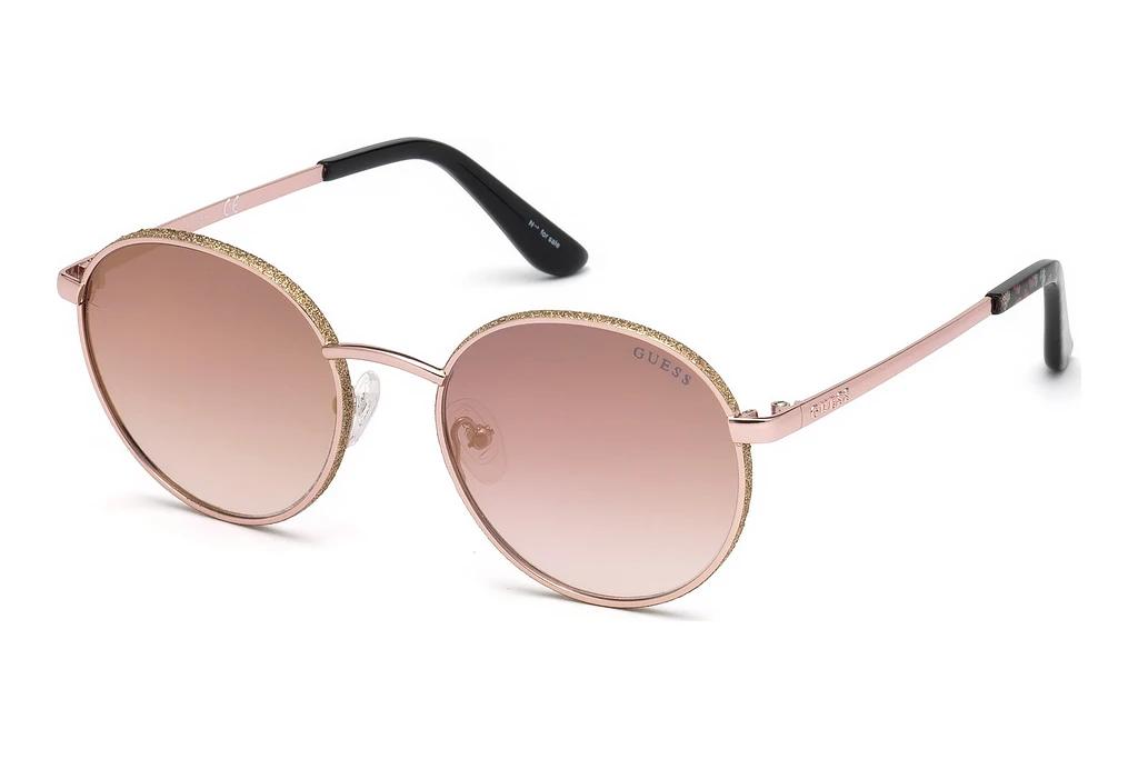 Guess   GU7556 28U bordeaux verspiegeltGlänzend Rose Gold