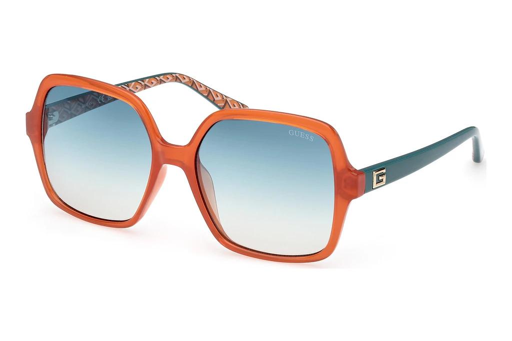 Guess   GU7921-H 44X blau verspiegeltGlänzend Dunkel Orange