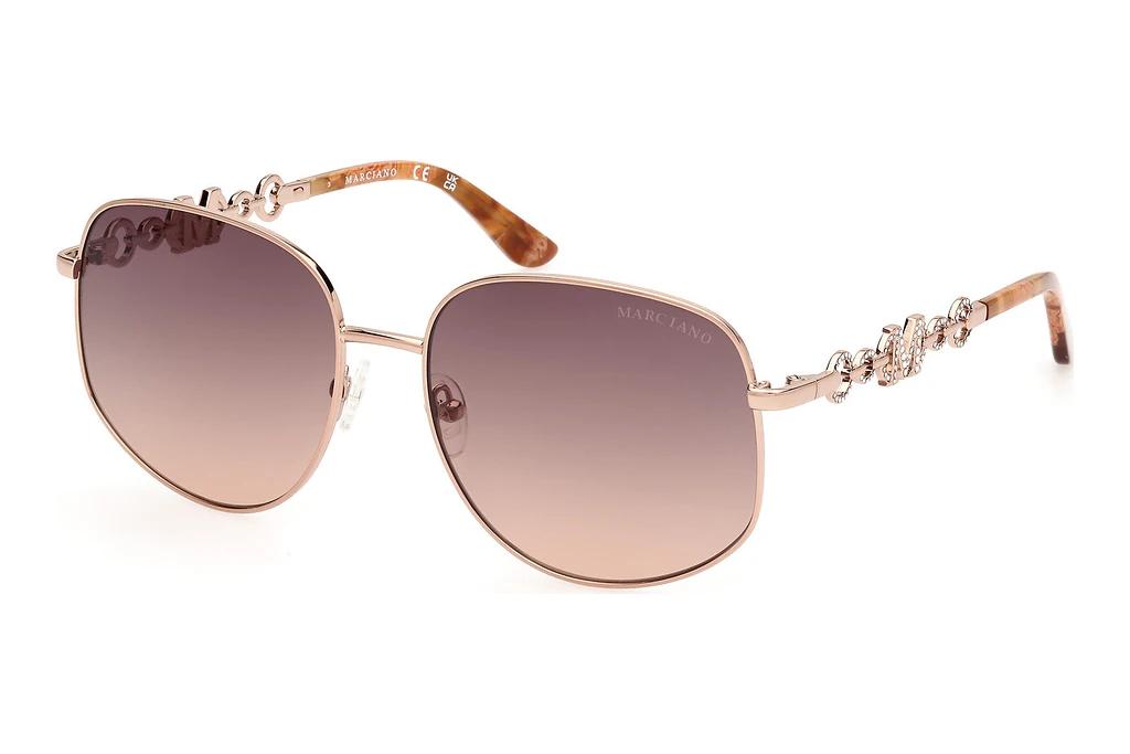 Guess by Marciano   GM00003 28F braun verlaufendGlänzend Rose Gold