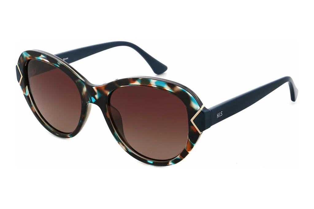 HIS Eyewear   HPS38100 2 brown gradientpetrol