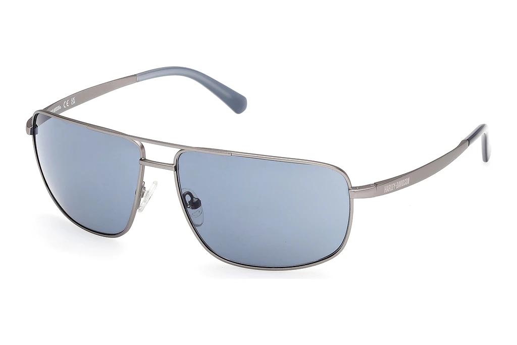 Harley-Davidson   HD00025 11V blauMatt Antik Hell Nickel