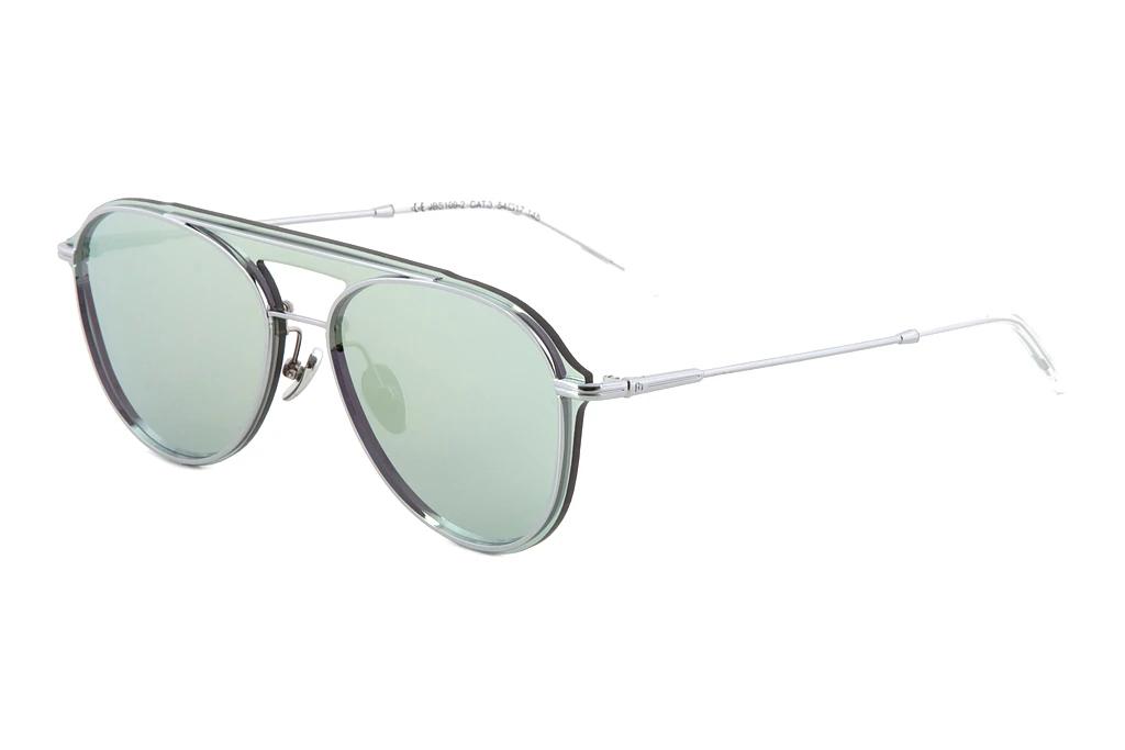 JB   JBS109 2 grau mit silber Spiegelsilber glaenzend