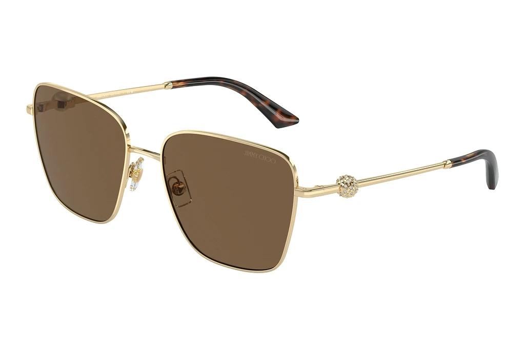 Jimmy Choo   JC4005HB 300673 Dark BrownPale Gold