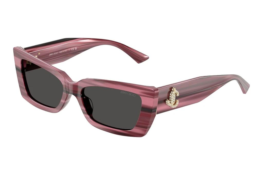 Jimmy Choo   JC5037BU 506487 Dark GreyStriped Cranberry
