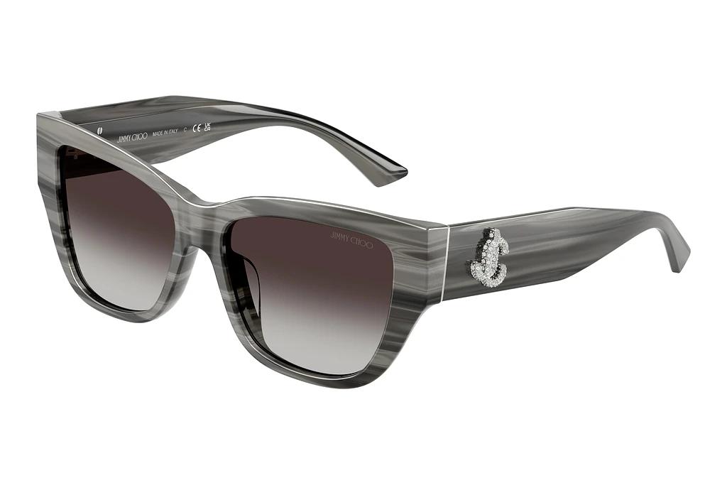 Jimmy Choo   JC5039BU 50638G Gradient GrayStriped Black