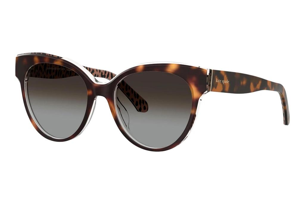 Kate Spade   AUBRIELLA/G/S 2VM/LA BROWN SHADED POLARIZEDHAVANNA