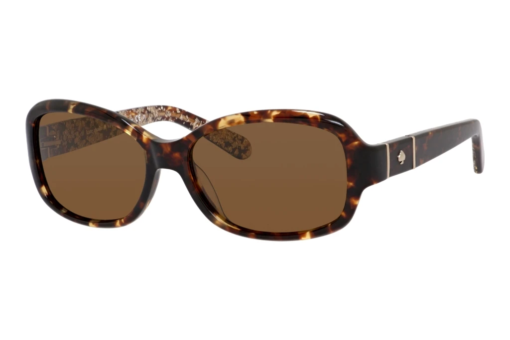 Kate Spade   CHEYENNE/P/S CX4/VW DK BROWN POLARIZEDHAVANNA