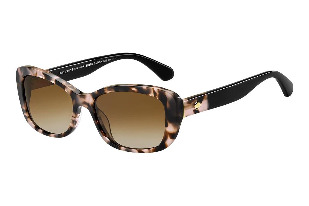 Kate Spade   CLARETTA/P/S HT8/LA BROWN SHADED POLARIZEDROSA