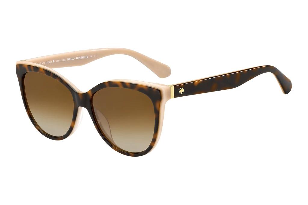 Kate Spade   DAESHA/S 0T4/LA BROWN SHADED POLARIZEDHAVANNA