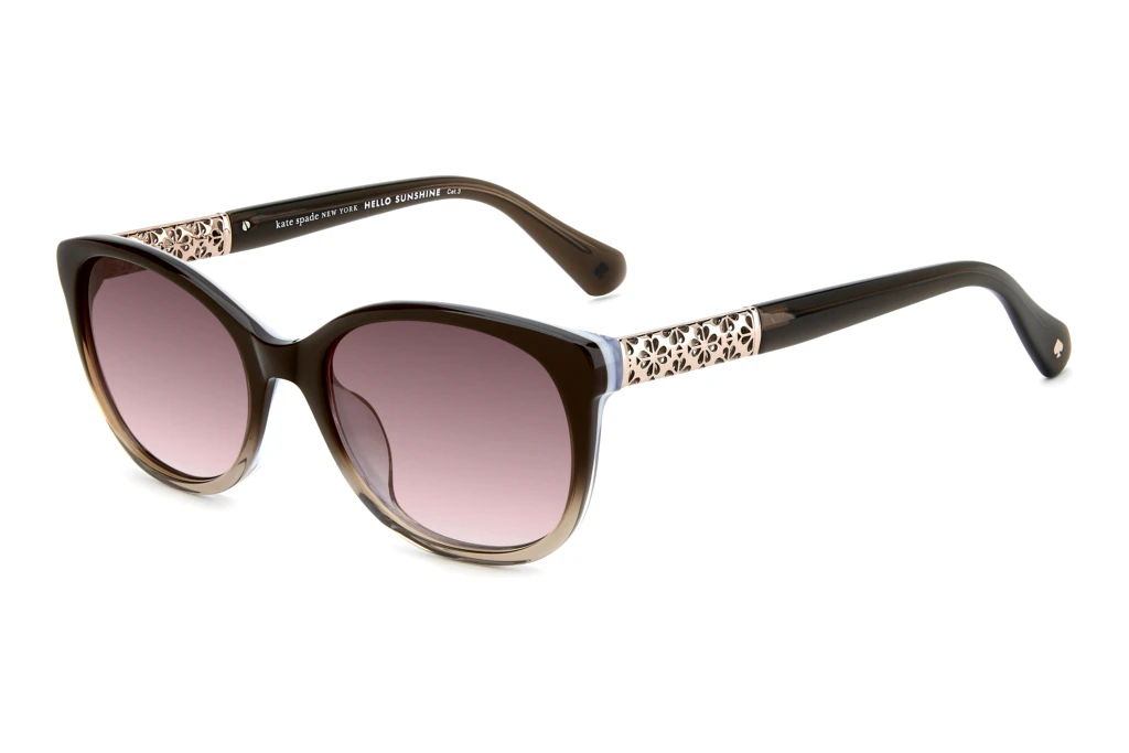 Kate Spade   KS GENEVA 2/G/S 09Q/3X PINK DOUBLESHADEBROWN