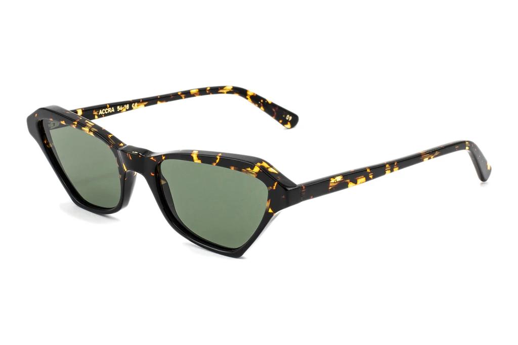 L.G.R   ACCRA 09-3121 Flat Green g15Havana Scuro