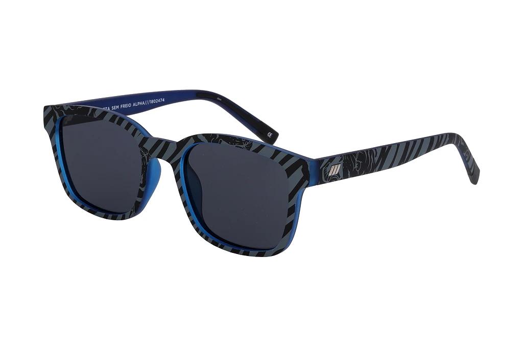 Le Specs   MARCELO ALPHA AOF LSP1802474 SMOKE MONOCHARCOAL PRINT