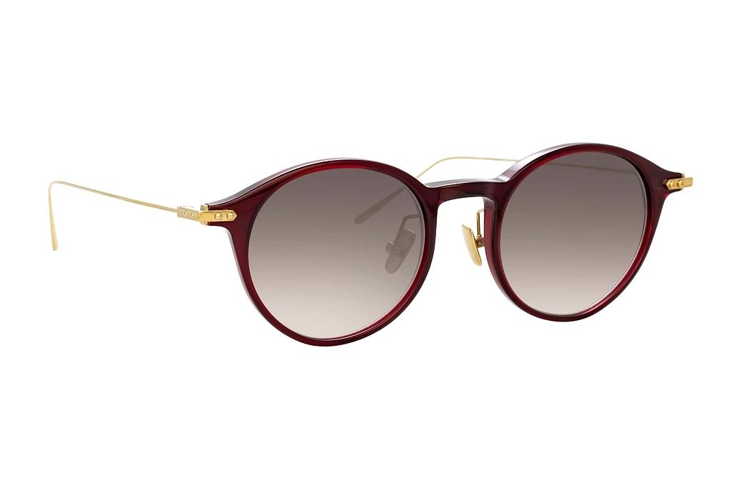 Linda Farrow   LF06 C10 GREY GRADBURGUNDY