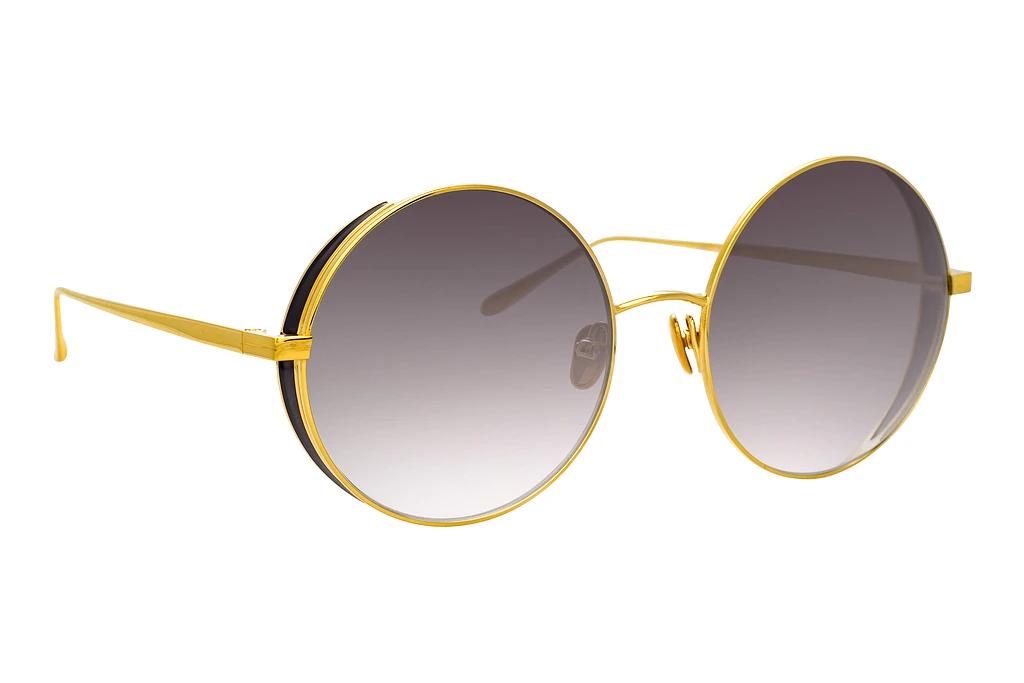 Linda Farrow   LFL758 C1 GREY GRADYELLOW GOLD / TRANSLUCENT BLACK