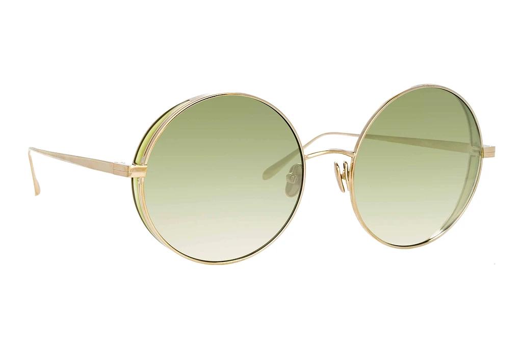Linda Farrow   LFL758 C9 GREEN GRADLIGHT GOLD