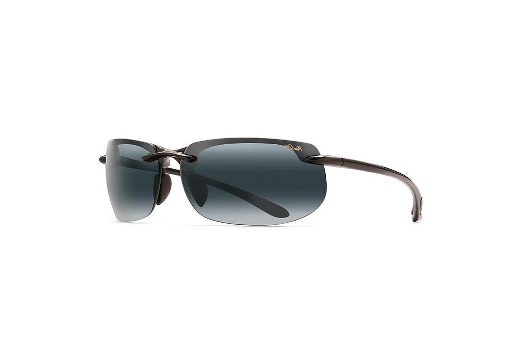 Maui Jim   Banyans 412N-02 Neutral GreyGloss Black