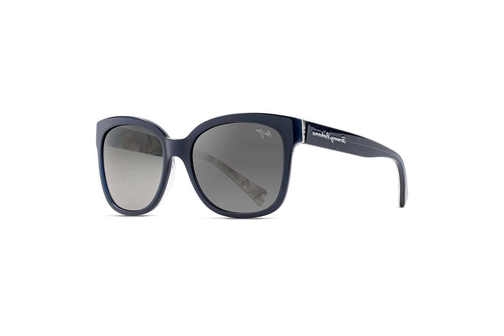 Maui Jim   Garden Isle GS749-03BP Neutral GreyNavy w/Birds of Paradise Inter